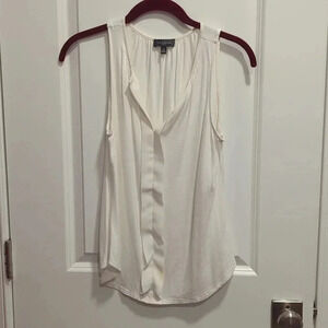 The Limited Cream Sleeveless Blouse